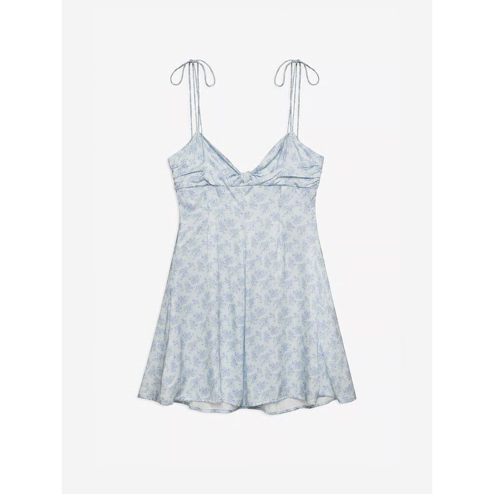 FOR LOVE & LEMONS Adira Mini Dress Blue | Medium | NWT